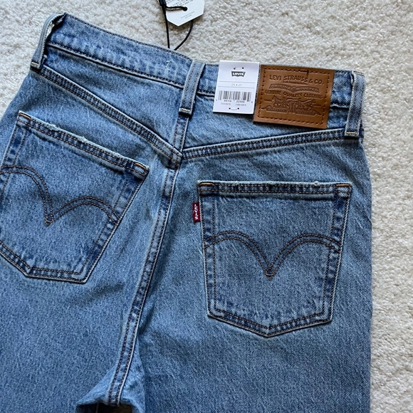 NWT Levi's Premium Ribcage Straight Ankle Women's Jeans Size 25/27 - Picture 7 of 12